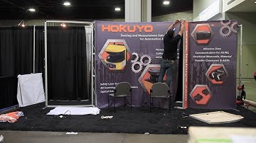 Hokuyo Trade Show Booth Build Out - Display America