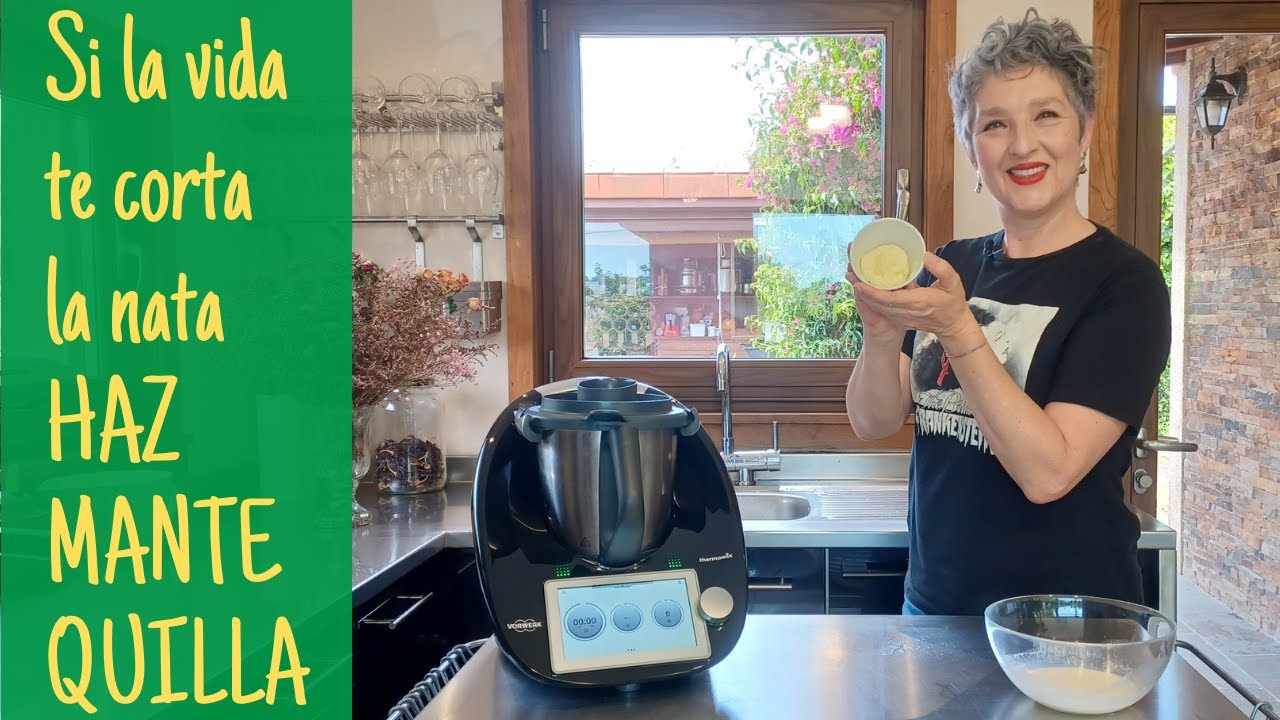 💊PILDORITA INFORMATIVA 💊CÓMO HACER MANTEQUILLA CASERA con Thermomix®  #TM6 #TM5 #TM31 🔝