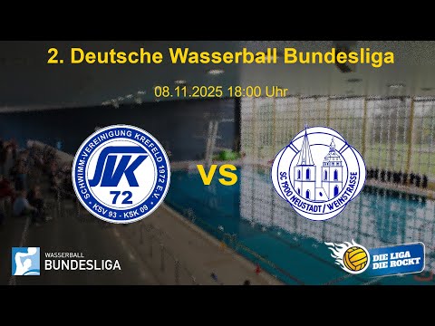 SV Krefeld 72 - SC Neustadt/Weinstraße - Matchday 3 - 2nd Water Polo Bundesliga 25/26