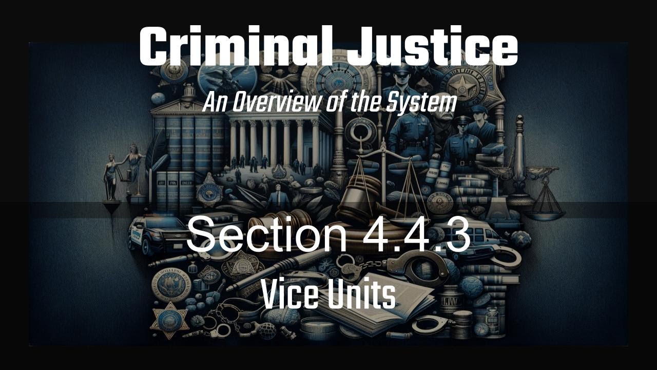 Vice Unit Problems Section 4.4.3: Vice Units - YouTube
