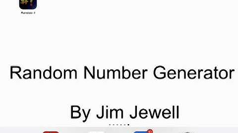 Random Number Generator App