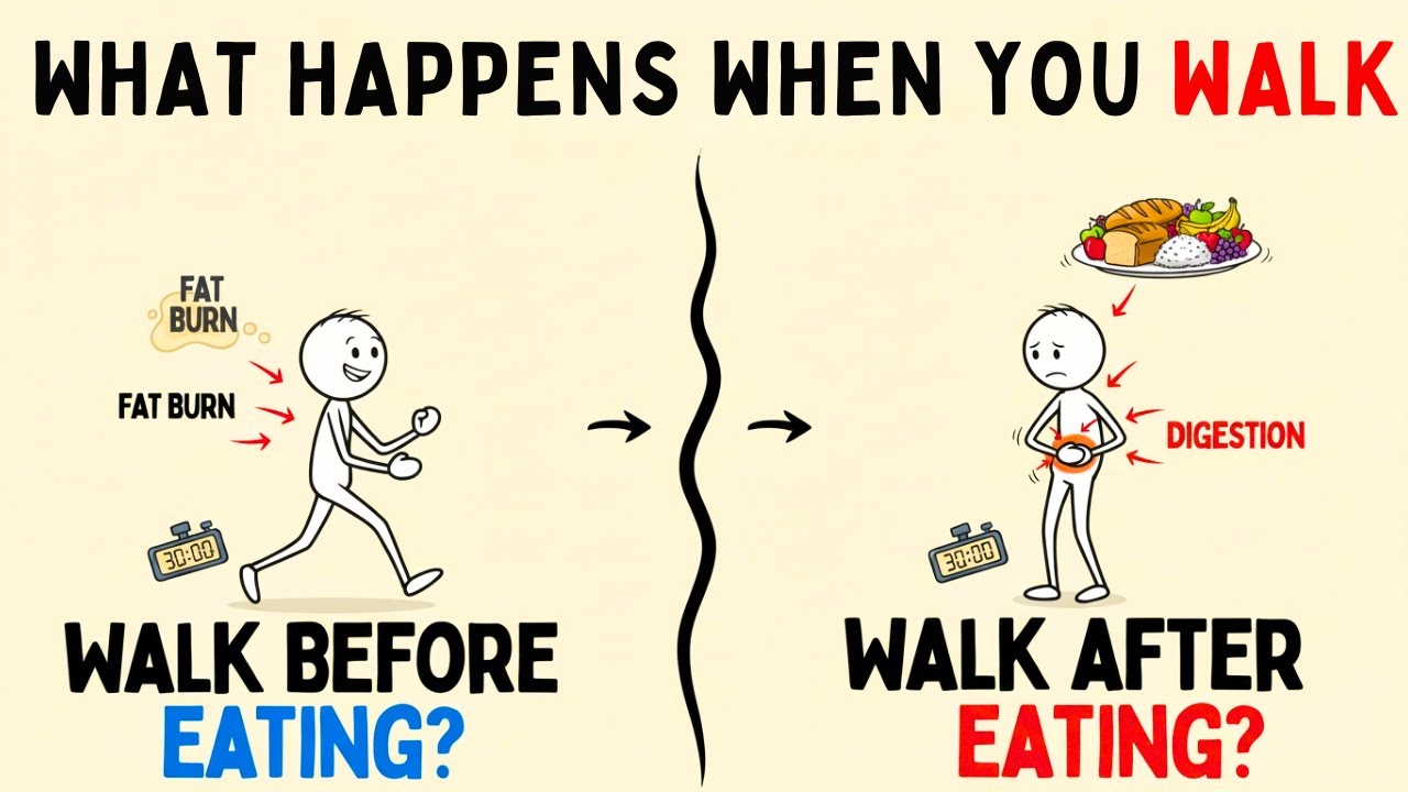 What Happens When You Walk Before Eating vs After Eating? (Science Explained)