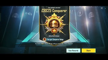 C9S25 Conqueror done for 40 fps ☠️🥵 