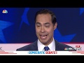 Democratic debate julian castro speaks on immigration  nbc new york