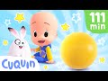 A bola amarela do Cuquin 🟡 Aprenda as cores e muito mais | Desenhos animados educativos para bebês