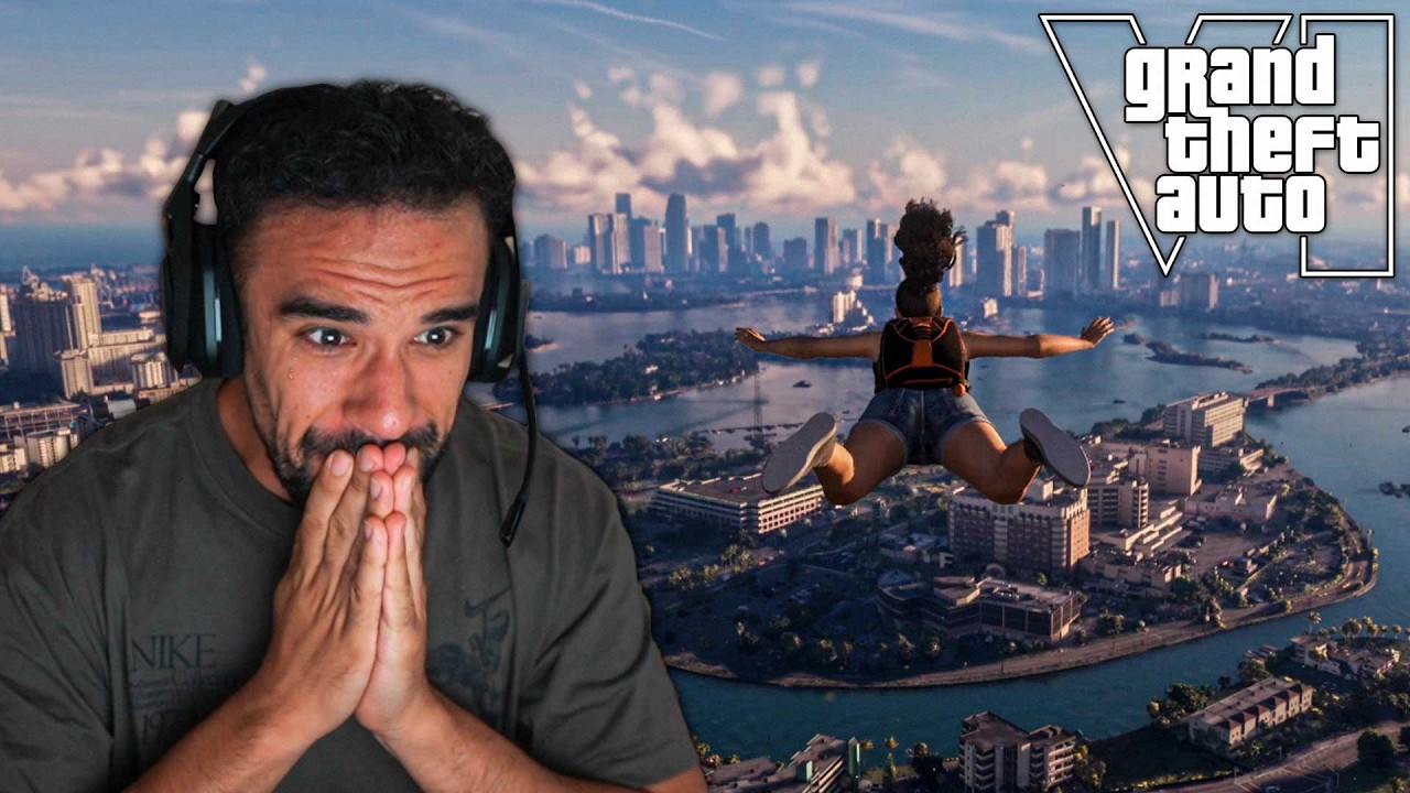 MI REACCIÓN AL PRIMER GAMEPLAY OFICIAL DE GTA VI ☀️ NINGÚN SENTIDO 😭