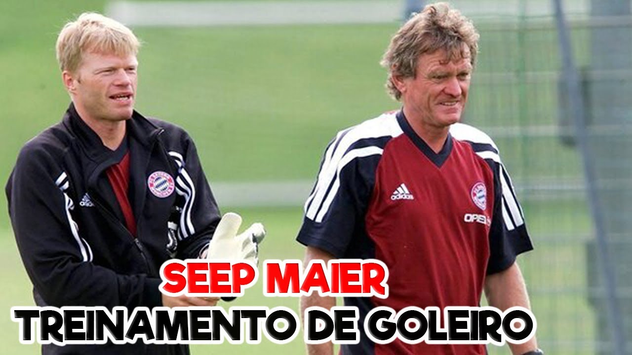 Treinamento de goleiro | Treinador de Oliver Kahn | SEEP MAIER
