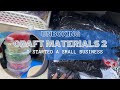 UNBOXING CRAFT MATERIAL | RESIN MATERIALS #handcraft #hydrangea #preservedflowers