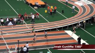Hannah Cunliffe 60M Dash, at Simplot Games 2012, Day One Prelim