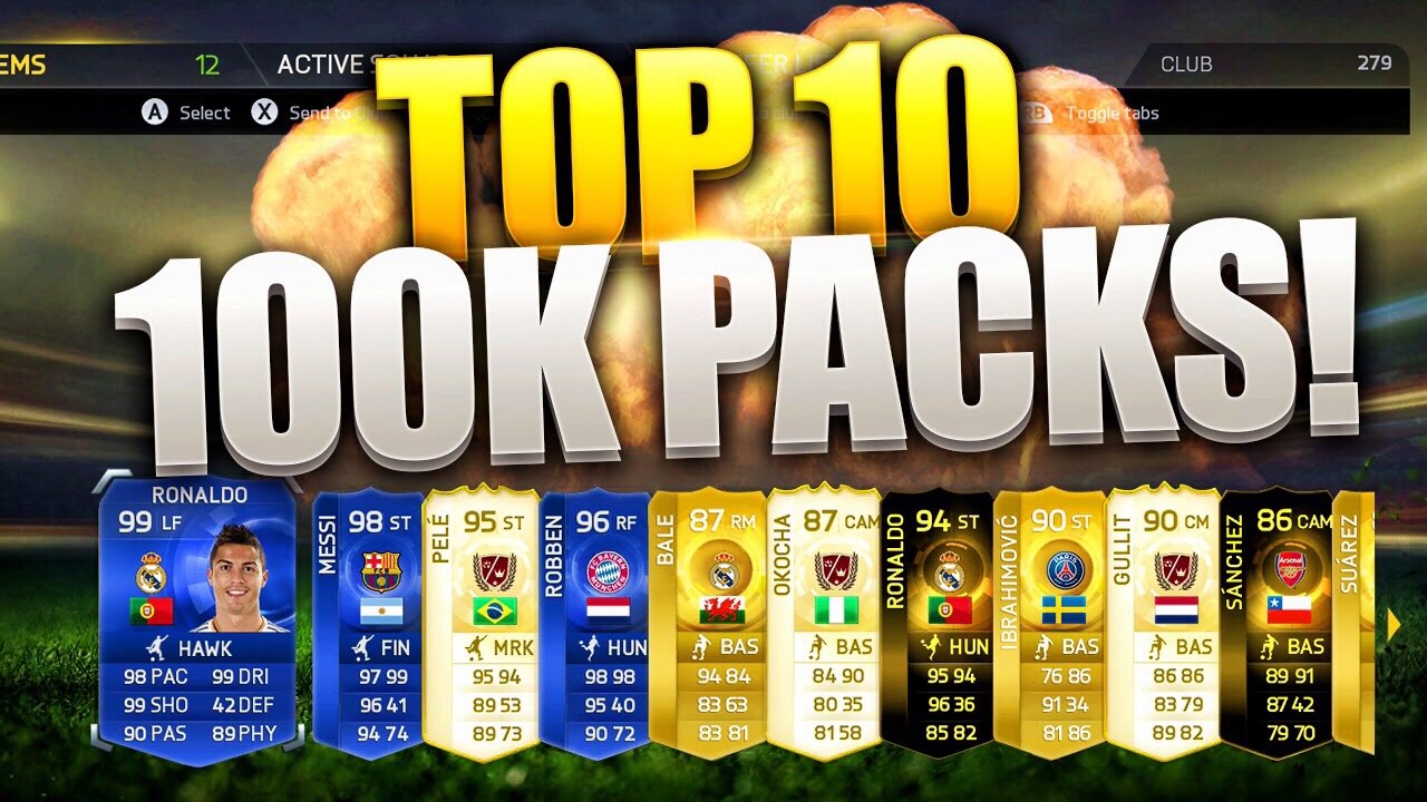 draft order generator TOP 10 100K PACKS!