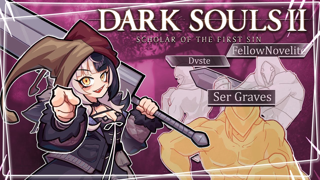 Playing For My Life Like It's a Horror Game 【Dark Souls 2: Scholars of the First Sin】 Spoilers!