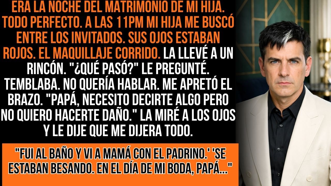 Mi Hija Me Abrazó Llorando En Su Boda: 
