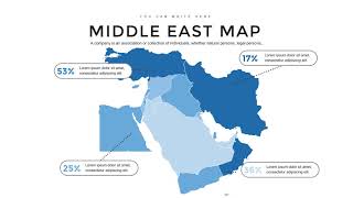 Middle East Map PowerPoint Templates: Free Download & Customization Tutorial
