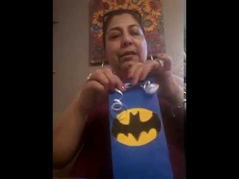 Bolsitas para dulces de batman - YouTube