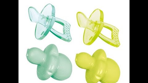 Silicone thumb shape pacifier by LSR injection mold