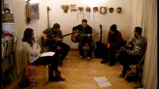 Video thumbnail of "The "Band of Buskers"  No diggity cover"