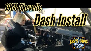 WHATS IN THE BOX + COMPLETE DASH INSTALL 1966 Chevelle