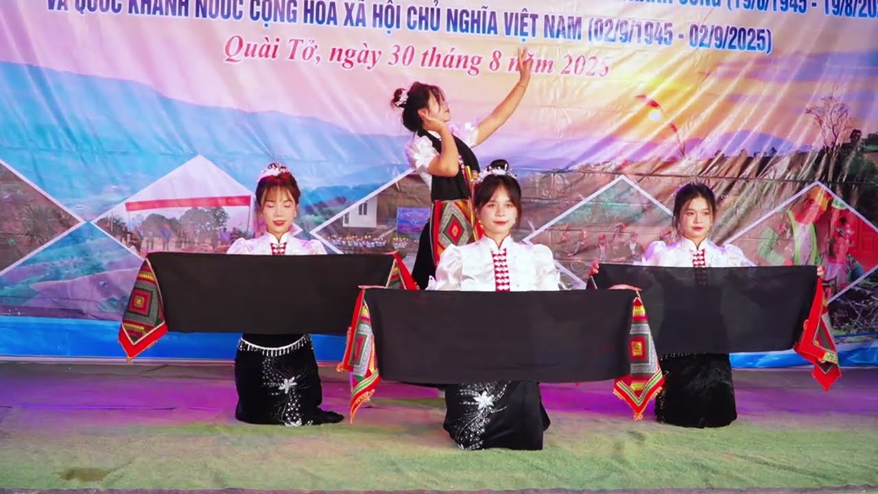 Múa Thái KHĂN PIÊU TÌNH EM|Nhóm BAN MAI| PHA ĐIN PASS 2/9/2025