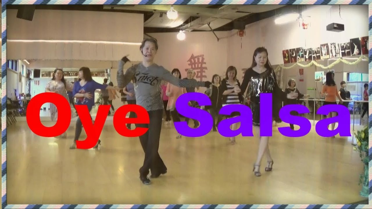 Oye Salsa (line dance) YouTube