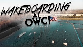 WAKEBOARD AT ORLANDO WATERSPORTS COMPLEX (OWC) with John Dreiling! | The Peacock Brothers