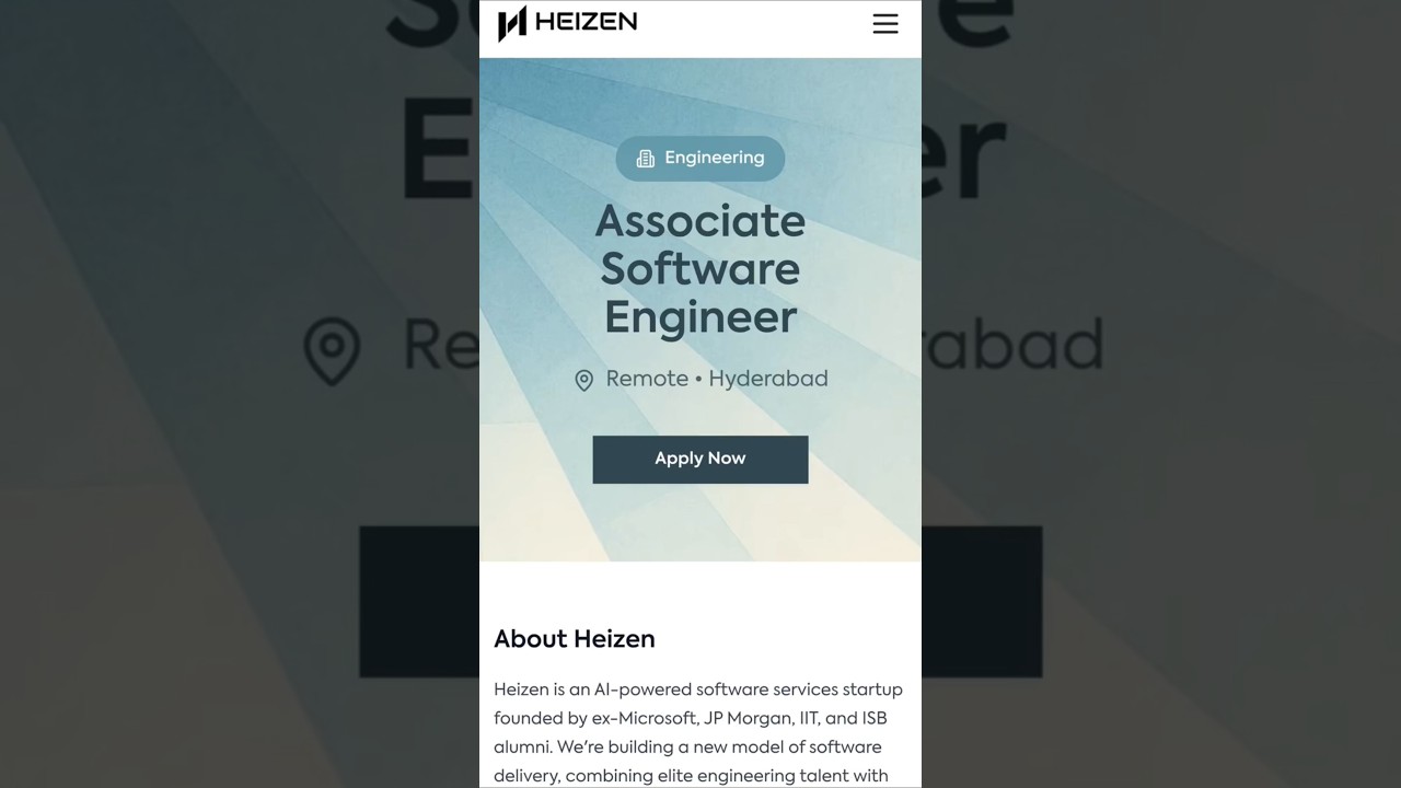 Associate Software Engineer 