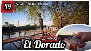 #Camping EL DORADO, Zárate, Buenos Aires🇦🇷 a 93km de CABA. Muelle, laguna, piletas, dormis y más!