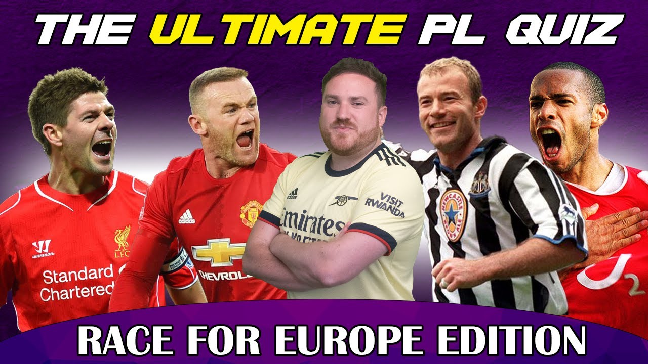 ULTIMATE PREMIER LEAGUE QUIZ TEST YOUR KNOWLEDGE INTERACTIVE LIVE PL