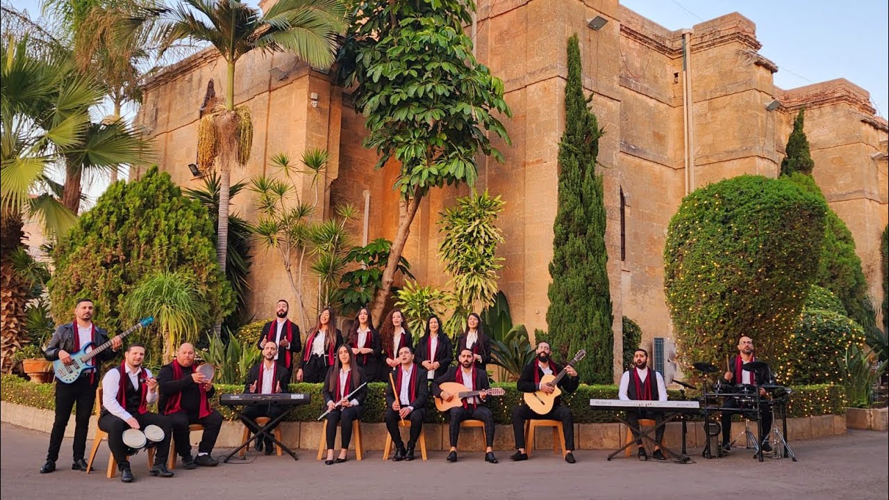 ميدلي ترانيم ميلادية 2022 - الكنيسة الإنجيلية الأسقفية - كفرياسيف