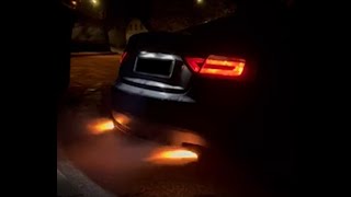 Information Audi A5 3.0 TDI pop & bang flames News