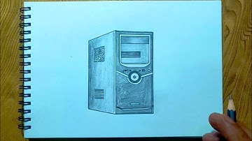 CPU drawing/How to draw computer device CPU drawing