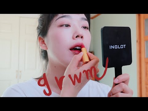GRWM(광고) I 처피뱅하고 첫 겟레디윗미 I 요즘 데일리 메이크업 I 김갈릭