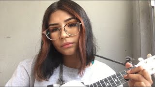 Video thumbnail of "Mujer distante-Kevin Kaarl|Sofia Jacqueline|(Ukulele Cover)"