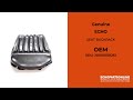 30010508261 SEAT BACKPACK ECHO Genuine OEM Part