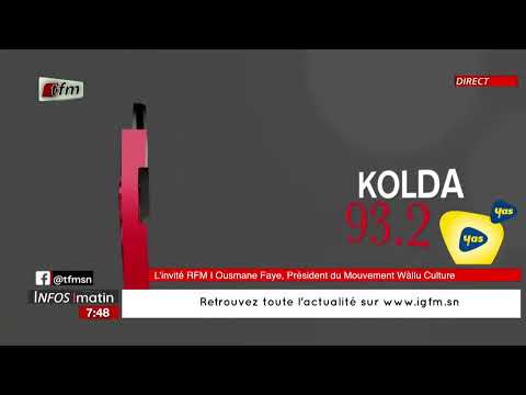 l'invite de rfm matin | Ousmane FAYE, Président du Mouvement Wallu Culture - 30 septembre 2026