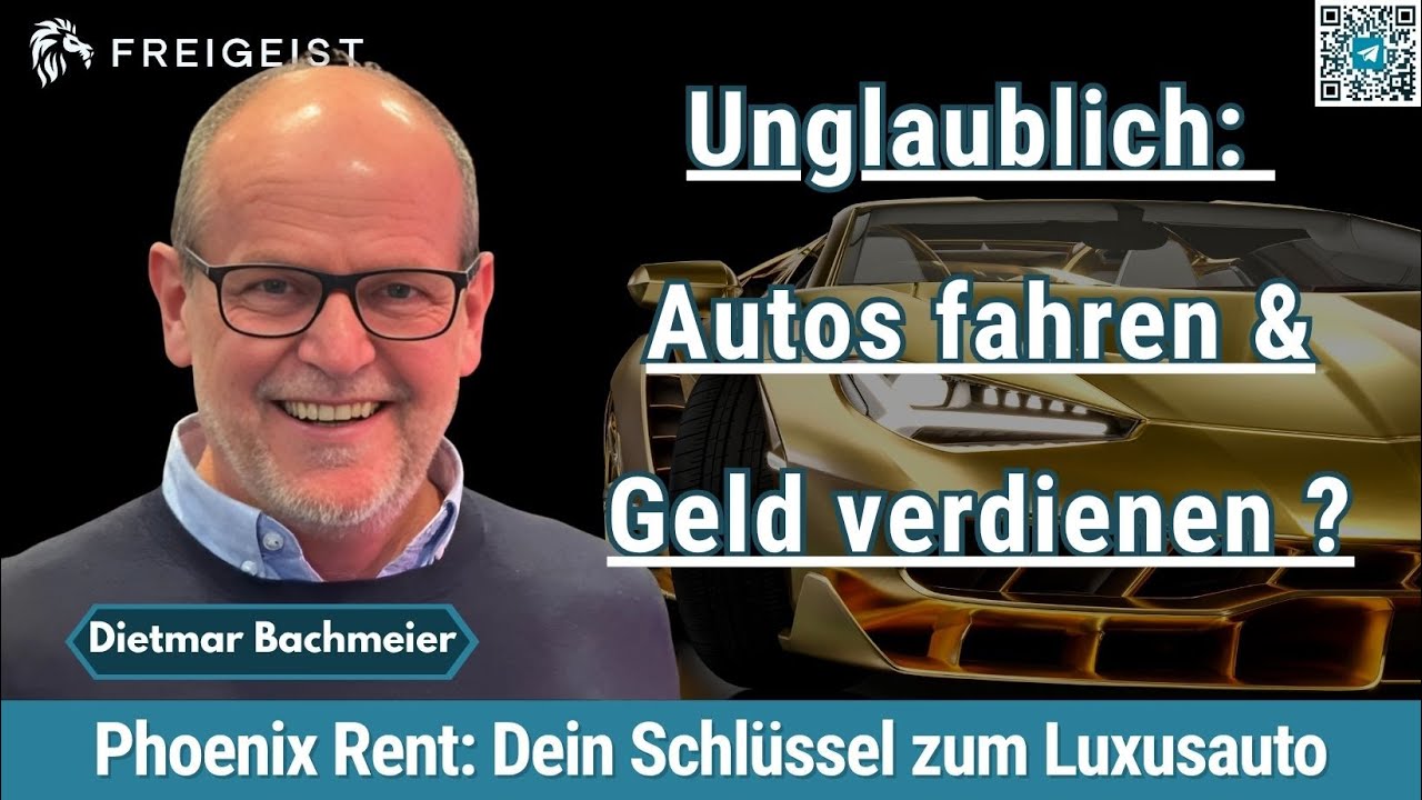 Unglaublich: Autos fahren & Geld verdienen? 🤔 Phoenix Rent: Dein Schlüssel zum Luxusauto - FREIGEIST