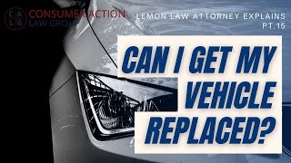 Can My Car Be Replaced? (Does Lemon Law Apply To Private Sales?)