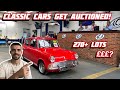 I attend a classic car auction in summer anglia car auction