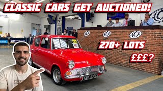 I ATTEND A CLASSIC CAR AUCTION IN SUMMER! ANGLIA CAR AUCTION