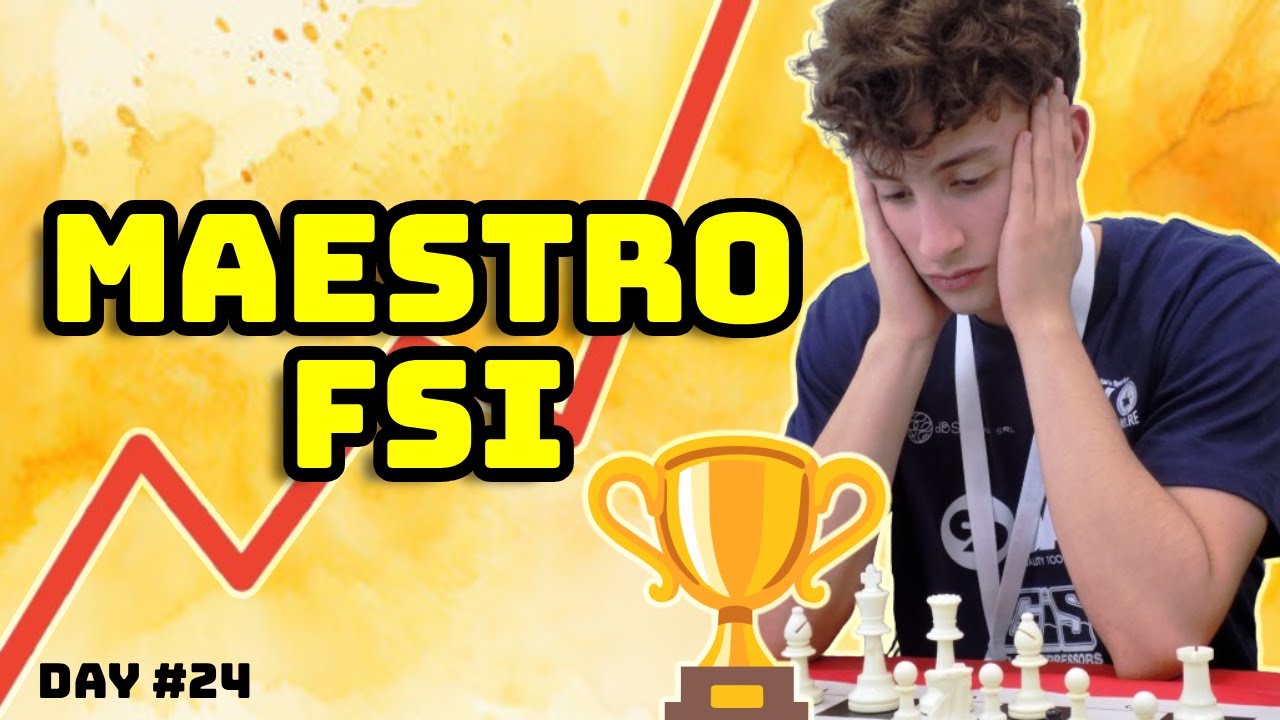 TORNEO BUDAPEST, finalmente sono MAESTRO di SCACCHI, Ballotti Luca - IM Varadi Viktor