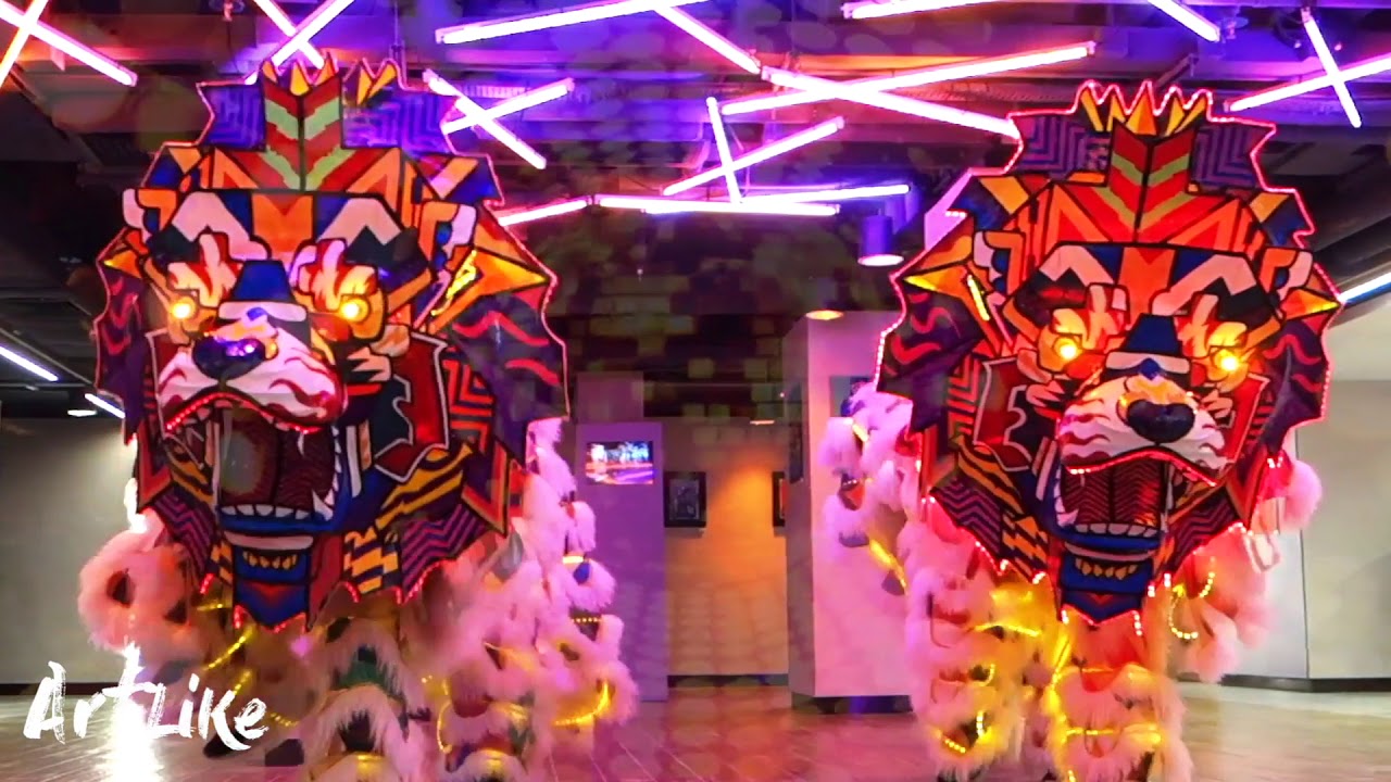 一個獅頭的誕生 - 雄獅樓 許嘉雄師傅