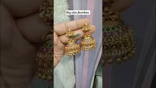 big size jhumkas #sorts #jwellery  #youtubeshorts