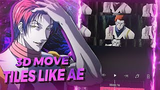 TUTORIAL 3D MOVE TILES LIKE SHOKO - TUTORIAL ALIGHT MOTION screenshot 2