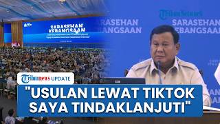 Prabowo Janji Dengar Aspirasi: Jangankan Profesor, Usulan Anak Desa Lewat TikTok Saya Tindaklanjuti