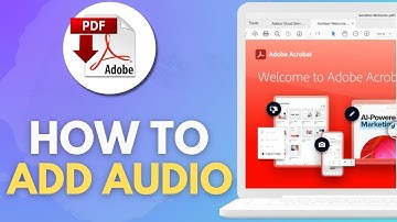 How To Add Audio Comments in Adobe Acrobat