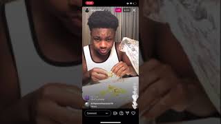 Dillon James From All American Instagram Live Memorial Day 2021 !