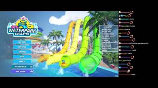 Jerma Waterpark Simulator stream 1 with chat [08/30/2025]