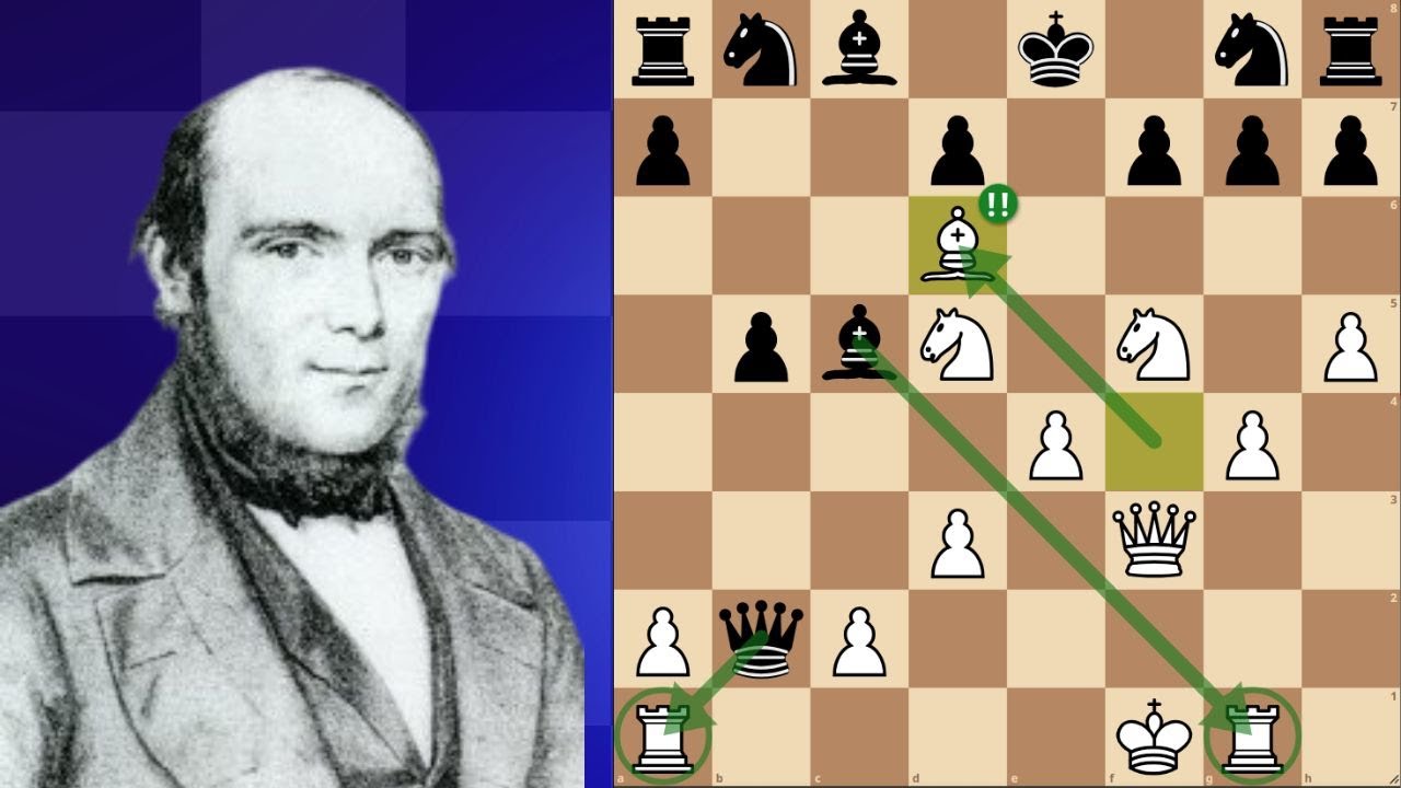 O Jogo Imortal!!! A Partida Mais Famosa da História do Xadrez!!!