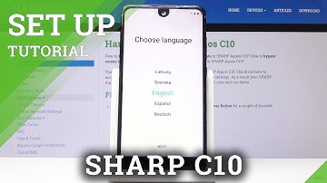 How to Set Up SHARP C10 - Activation & Configuration Process