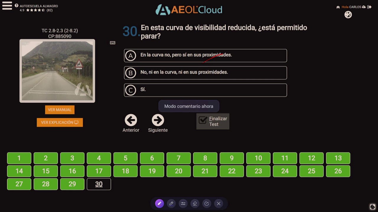 APRENDE A HACER TEST DE AUTOESCUELA EN DIRECTO : TRUCOS Y CONSEJOS EN VIVO