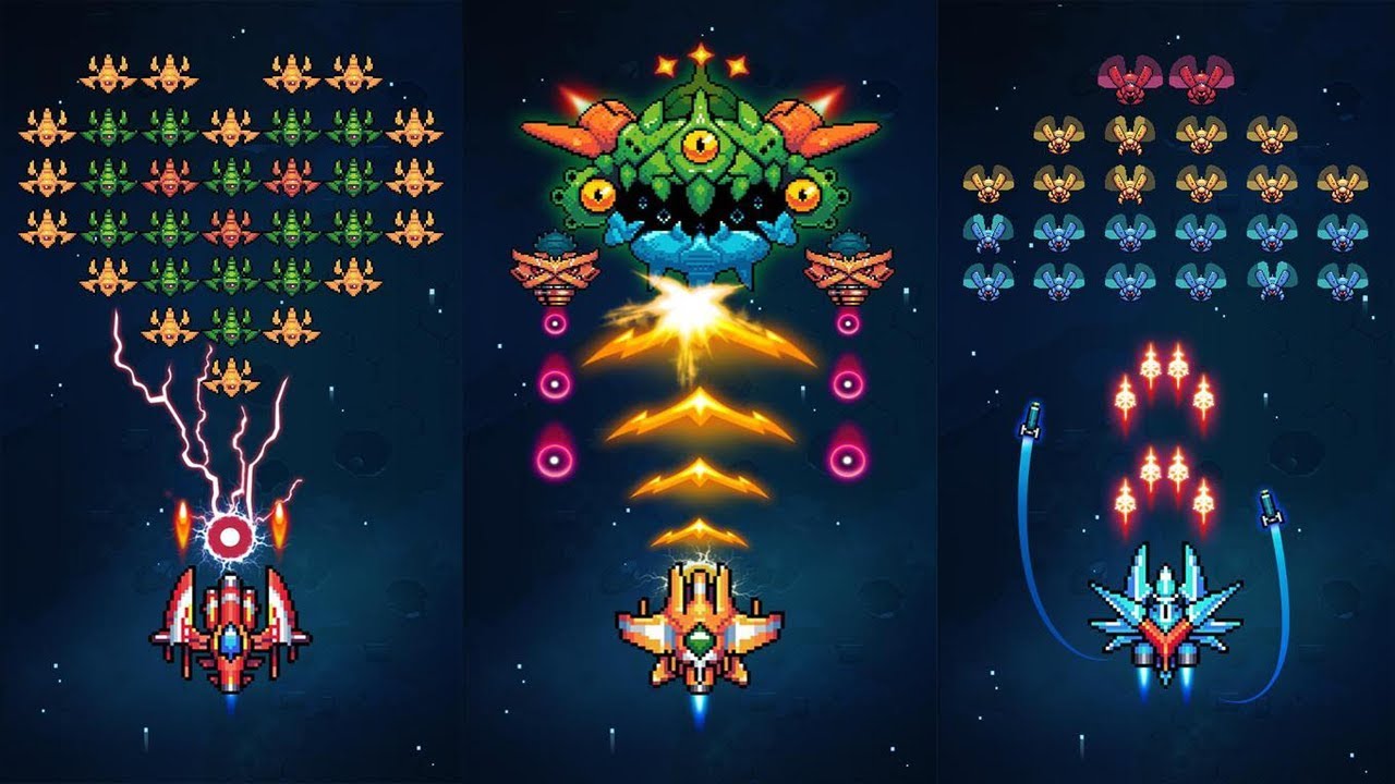 Galaxiga Classic Arcade (by ONESOFT) Gameplay YouTube